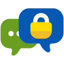 logo de l'application "Messagerie privée"